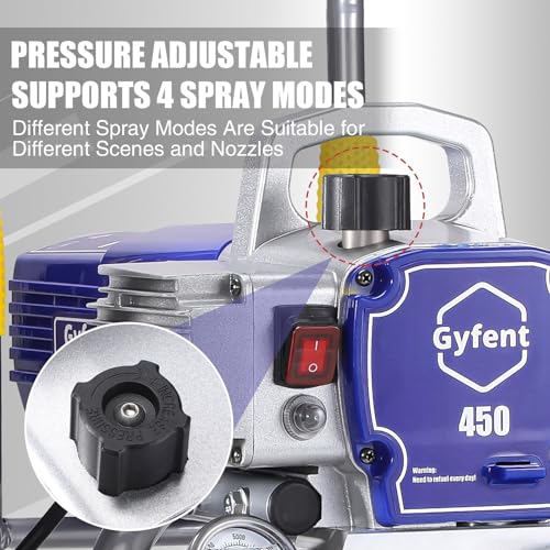 450 Airless Paint Sprayer, 3300 Psi, 0.47 Gpm, 900W - size: 450 Airless Paint Sprayer