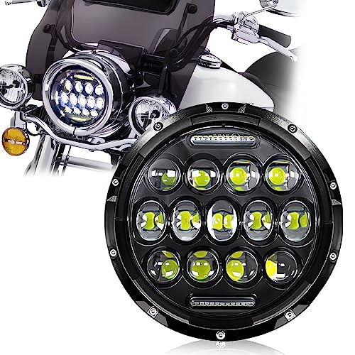 7 inch LED Motorcycle Headlight with High/Low Beam and DRL