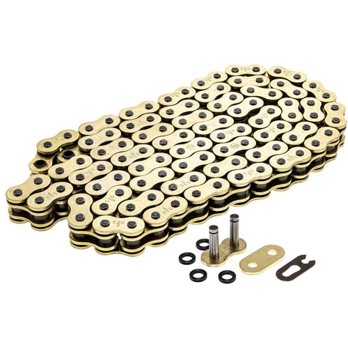 NICHE Drive Sprocket Chain Combo for Kawasaki KLR650 Front 15 Rear 43 Tooth 520V-X X-Ring 106 Links - size: X-Ring Chain