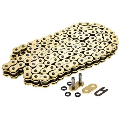 NICHE Drive Sprocket Chain Combo for Kawasaki KLR650 Front 15 Rear 43 Tooth 520V-X X-Ring 106 Links - size: X-Ring Chain