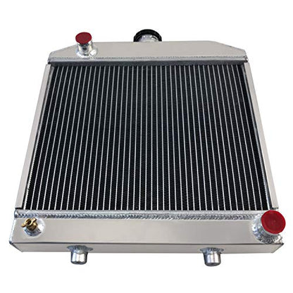 Primecooling 2 Row Core Aluminum Radiator for Ford,New Holland Compact Tractor 1000 1500 1600 1700 SBA310100031