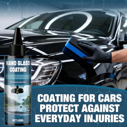 Graphene Ceramic Coating for Cars, Gloss Hydrophobicity Anti Scratch 3.4 Oz