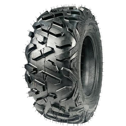 AT24x8-12 Tire ATV Tires ATV＆UTV Trail Sand Off-Road Tires 24x8-12, All Terrain Tires 20mm Tread Depth 24x8x12-6 PR, Tubeless 2PCS - size: DAV110 24x8-12