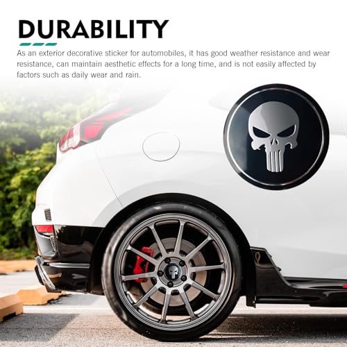 4 PCS Car Wheel Center Hub Cap Cover, 56MM/2.2Inch Metal Scratch-Proof Wheel Center Caps, Waterproof & Rustproof Automotive Center Caps, Universal for Cars Trucks (Black)