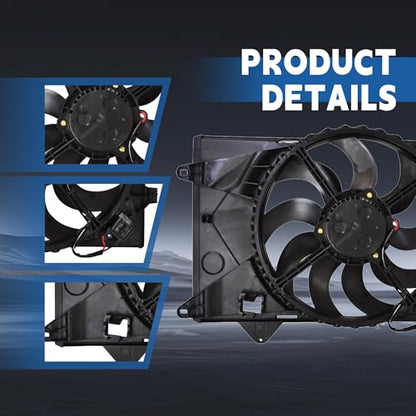 Radiator Cooling Fan Replacement for Chevrolet Sonic 2012-2015 1.8L L4
