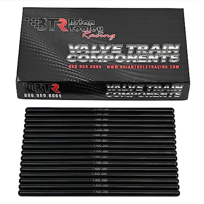 BTR Brian Tooley Racing Hot Rod Camshaft, 660" Lift LS Dual Valve Springs with Steel Retainers, 7.400" LS Chromoly Pushrods & LS Gasket Kit -Fits 4.8 5.3 6.0 LM7 LC9 LMG LMF LR4