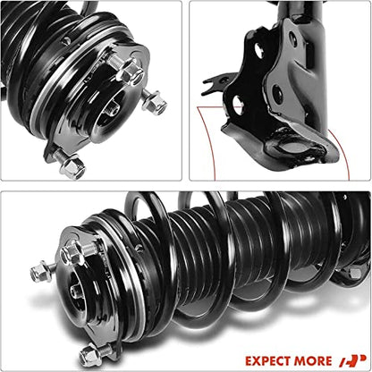 A-Premium Front Complete Struts with Coil Springs and Rear Shock Absorbers