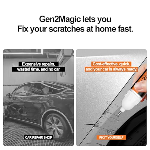 Olympic/Summit White Touch Up Paint Pen Kit Compatible with Chevy [Clear Coat Included], GAZ/WA8624 Color Match for Scratches, Rock Chips, Bumper Dings, Easy Scratch Repair & Rust Remover - color: Compatible with Chevy - Olympic/Summit White