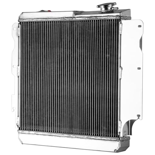 CU2101 Replacement for Jeep TJ Wrangler Radiator 1987-2006 1997 2.5L 4.0L - size: 4-Row Aluminum