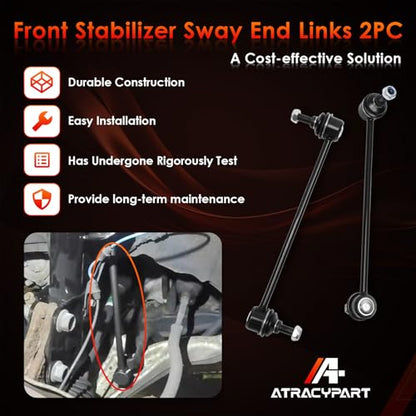 Sway Bar Link 2pc, Fit For 07-14 Jeep Compass & Patriot, 11-14 Chrysler 200
