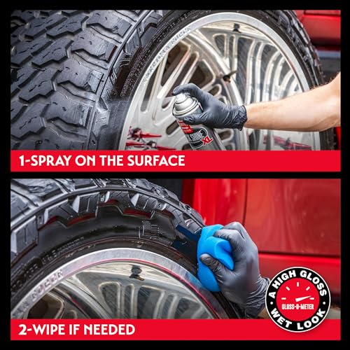 Griot's Garage Black Shine XL High Gloss Tire Dressing, 21.5 oz, 6 pk - size: 21.5 Ounce (Pack of 6)