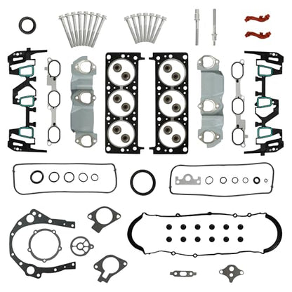3.4L V6 Head Gasket Set Bolt Set For Chevrolet Pontiac 2003-2009