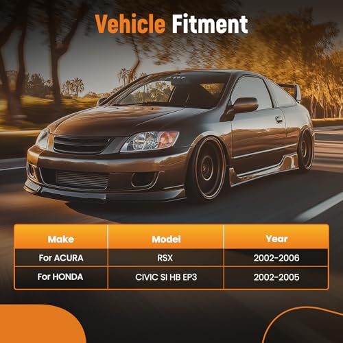 maXpeedingrods Engine Motor Mount Kit for Acura RSX - style: for Honda Civic SI HB EP3 2002-2005