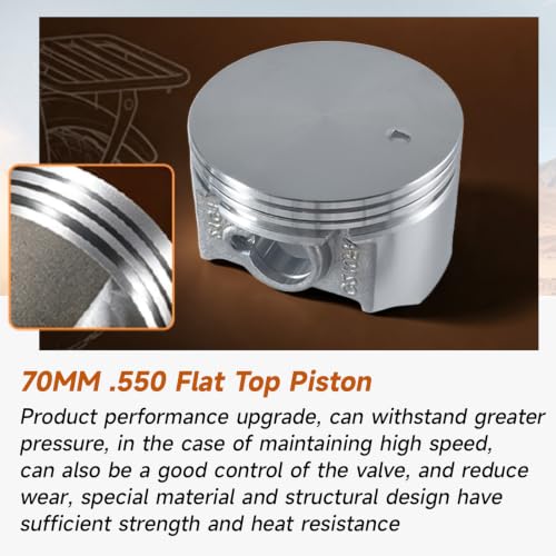 212 Hemi .265 Camshaft and 3.308" Connecting Rod Flywheel with 70mm Piston