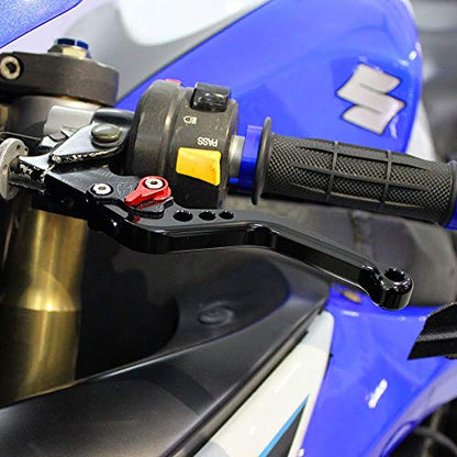 Krace Motor Clutch Brake Levers Set For GROM/MSX125 2014 2015 2016 2017 2018 2019 2020,CB300R 2019,CBR500R/CB500F/X 2013-2018, CBR300R/CB300F/FA 2014-2017, CBR250R 2011-2013,CB300R 2019 - color: Red