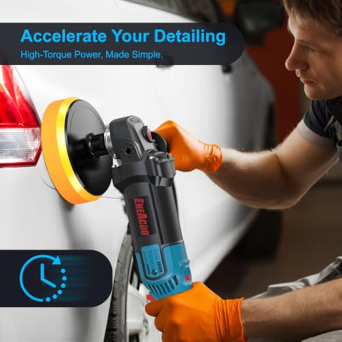 ENEACRO 1700W Rotary Car Buffer Polisher Waxer
