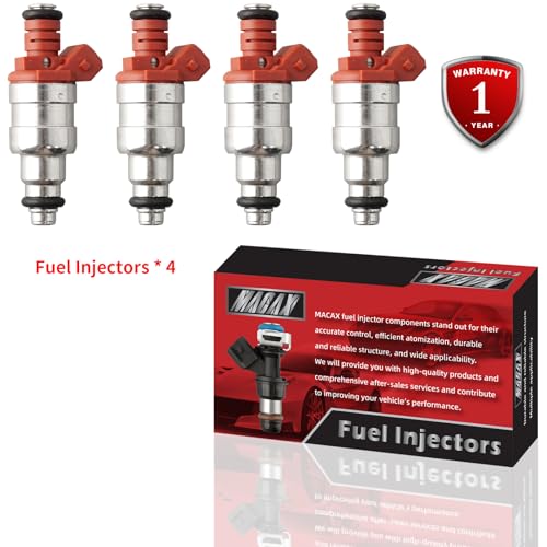 Set of 4 Fuel Injectors 53007232AB FJ714 Replacement - size: FJ714