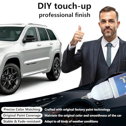 PW7 GW7 Bright White Touch Up Paint for JEEP Match Paint Scratch - color: Fit for JEEP Bright White (PW7 GW7)