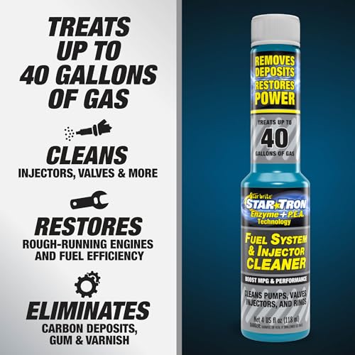 STAR BRITE 096604 Star Tron Fuel System and Injector Cleaner - 4 oz.