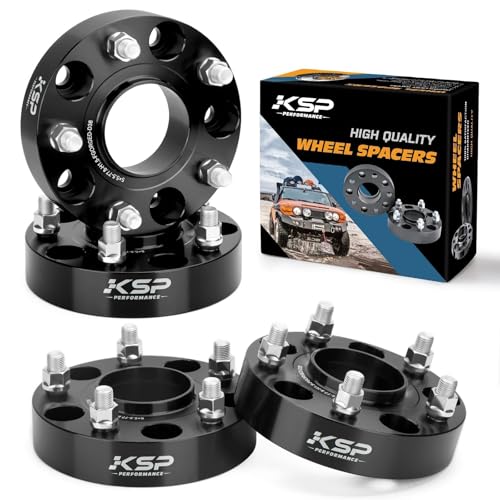 KSP 5X5.5 Ram 1500 Wheel Spacer for Dodge Ram 1500 2012-2018, M14x1.5 Stud - size: 1.5inch-5 lug-M14X1.5