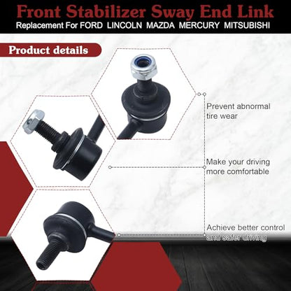 2* K80250 K80251 Front Sway Bar Link - Restore Sedan Handling - color: 1*K80250 1*K80251, size: Sway Bar Link