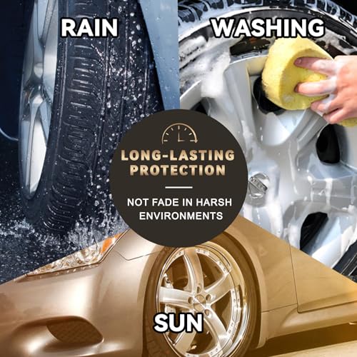 Silver Wheel Paint, Efficient Silver Touch Up Paint for Rim, Quick and Easy Remover Curb Rash, Car Scratch and More, Universal and Color Accurate, Long lasting, Resists Water, Uv Rays - color: Universal Silver