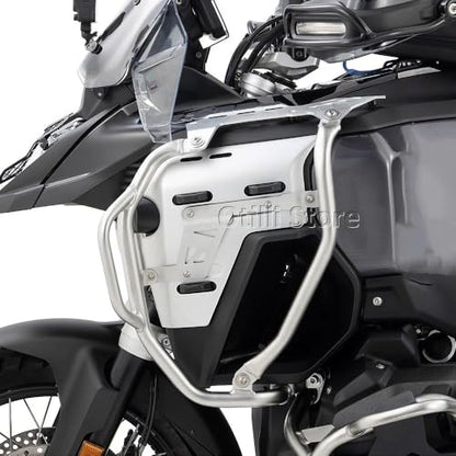Motorcycle Tank Bar Guard Fit for BMW R1300GS ADV R 1300 GS Adventure Highway Crash Bar Fairing Frame Protection Bumper Engine Tank Guard Protector (Silver) - color: Silver
