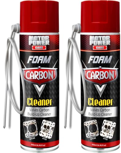 MotorPower Care Carbon Cleaner 2-Pack — Removes Carbon Build-Up on Intake Valves, GDI Engines & Turbochargers | Restores Power & Fuel Economy | 16.9 fl oz Each