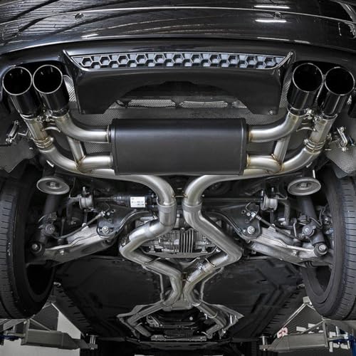 A-KARCK Stainless Steel Mandrel Bends 8 Pcs, 2 Inches 304 Stainless Steel Exhaust Pipe DIY Custom Exhaust Tubing Pipe Straight & U-Bend Kit, Universal Fit - size: 2.0inch Mixed 8PCS, style: Stainless Steel
