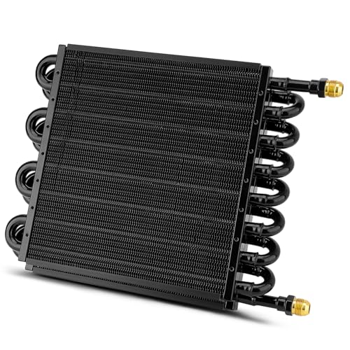 Upgraded 16 1/2" Pass Aluminum Transmission Oil Cooler
