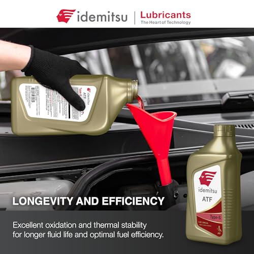 Idemitsu ATF Type S (Matic J, D) Transmission Fluid – 1 Qt - size: 1 Quart, style: 1 Pack