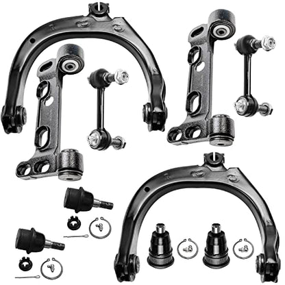 Detroit Axle - 10pc Front End Suspension Kit for 2004-2007 - size: 10-2493/10PC