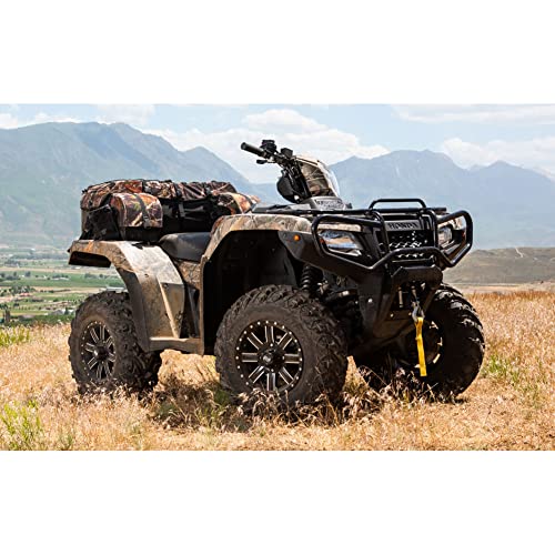 4/110 Tusk Cascade Wheel 12x7 5.0 + 2.0 Machined/Black For Honda Pioneer 700 Deluxe 2022-2025