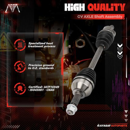 Front CV Axle Shaft Assembly for Nissan Rogue 2008-2013 - size: 666262*1+666264*1