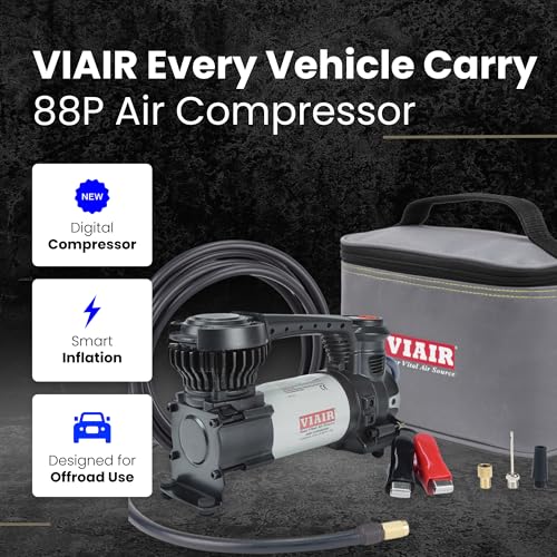 VIAIR EVC88P Digital 12V Tire Inflator, 120 PSI with Auto Shut Off for Cars - style: Digital Automatic