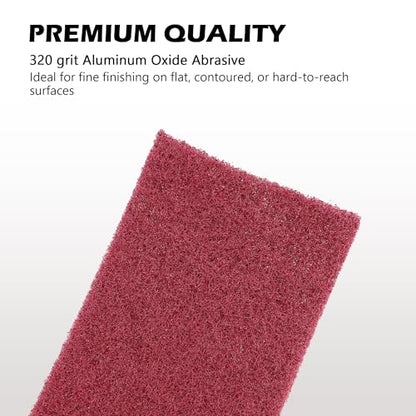 Maroon Scuff Pad Roll 3" x 30 ft - General Purpose Surface Prep for Auto Body, Woodworking & Paint - color: Maroon, style: 3 Inches * 30 Feet