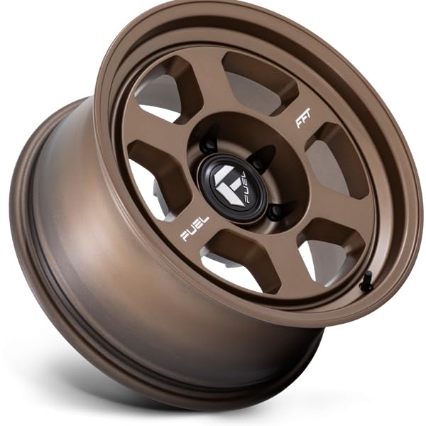 Fuel 1PC D860 17X8.5 6X5.5 M-BRNZ -10MM - FC860ZX17856810N - color: MATTE BRONZE, size: 17X8.5, 6X5.5, 4.36, -10mm