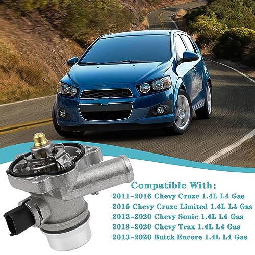 Aluminium Coolant Thermostat Housing Assembly Fit for Chevy 1.4L