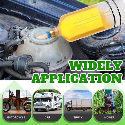 Lothee 2 Pack 500cc Automotive Fluid Extractor Pump Oil Extractor Hand Syringe Pump with Hose Manual Suction Vacuum Fuel Car Transfer for Power Steering, Hydraulic Fluid (Green) - color: Green