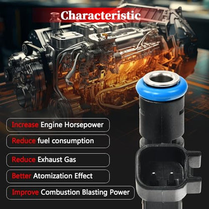 FJ1132 Fuel Injector Replace#BR3Z9F593A, 0280158227-8PCS - size: FJ1132(8PC)