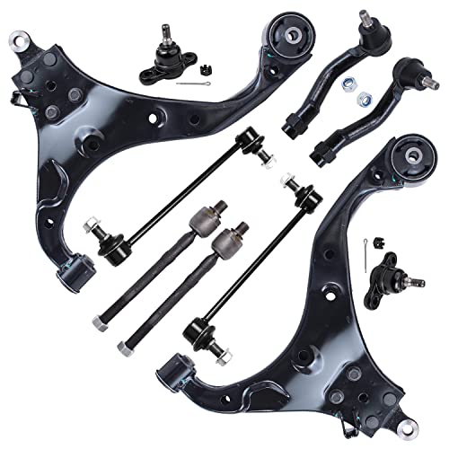Detroit Axle - Front End 10pc Suspension Kit for 05-10 Hundai Tucson - size: 10-2601/10PC