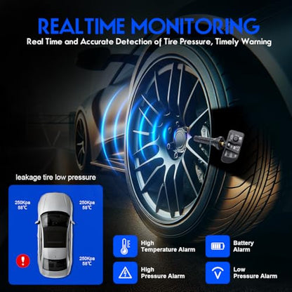 TPMS Tire Pressure Monitor Sensor, Compatible with Chevy Silverado Suburban Tahoe GMC Sierra Canyon Yukon Cadillac Eacalade, Replace#13542523 - color: 13542523