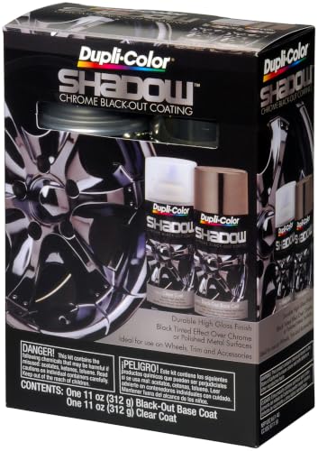 Dupli-Color Shadow Chrome Blackout Coating, Shadow, 11 oz