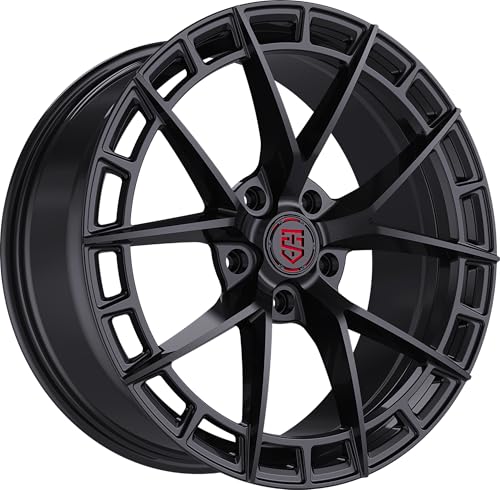 TIS 504MB 22X10 Machined Black Wheel - 6X135 Bolt Pattern, 24mm Offset (504MB-2206324) - color: Machined Black, size: 22X10 | BP: 6X135 | Offset: 24mm