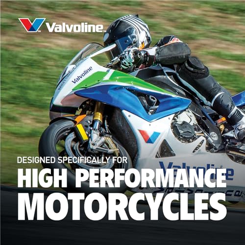 Valvoline 4-Stroke Motorcycle Full Synthetic 10W-40 Motor Oil 1 Quart - size: 1 QT, style: Full Synthetic