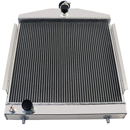 Aluminum Radiator for Lincoln Welder 200 & 250 Amp H19491 SA250 SAE300 SAF300 SA200 G1087 H19491 G10877198 2 Row Core Radiators