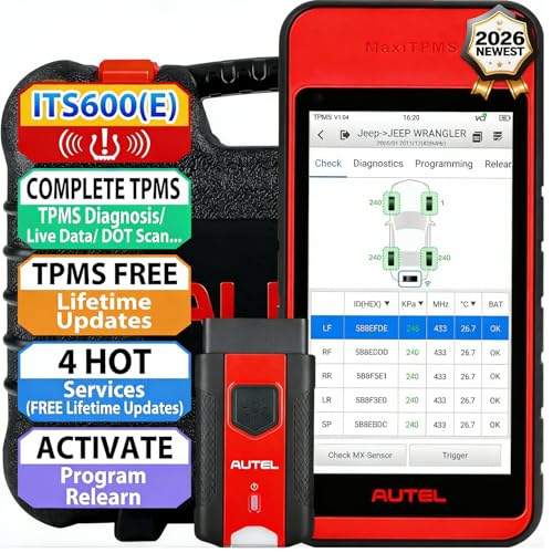 Autel MaxiTPMS ITS600 (E) TPMS Programming Tool, OE-Level Complete TPMS