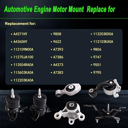 Engine Motor Mount fit Nissan Murano 15-24/Pathfinder 13-16 3.5L FWD - size: 2015-2024 Murano