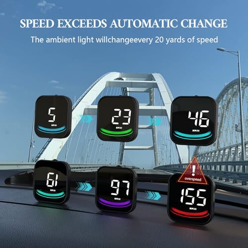 Speedometer for Car, GPS Speedometer MPH Digital Speedometer for Car