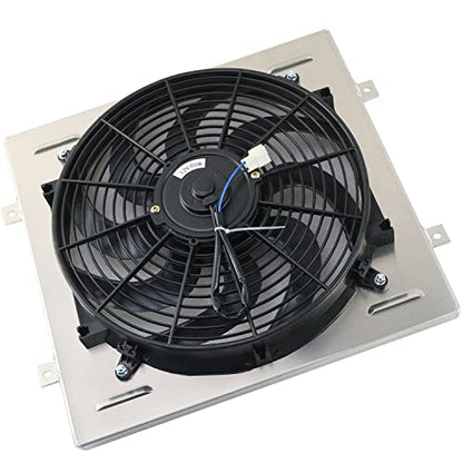 Aluminum Radiator Shroud 14" Fan for 1964 1965 1966 64 65 66 Ford Mustang Falcon Comet V8